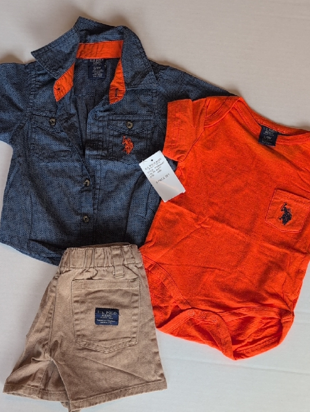 NEW: U.S. Polo Assn. Boys' 3-Piece set